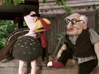 Le Vieux et le Dindon - 3d