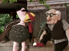 Le Vieux et le Dindon - 3d